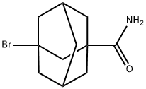 3-bromoadamantane-1-carboxamide Structural