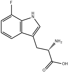 7-FLUORO-DL-TRYPTOPHAN Structural