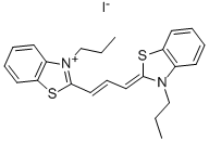 3,3'-DIPROPYLTHIACARBOCYANINE IODIDE Structural