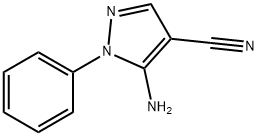 5-AMINO-1-PHENYLPYRAZOLE-4-CARBONITRILE,5-Amino-1-phenylpyrazole-4-carbonitrile ,98%