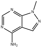 1H-Pyrazolo[3,4-d]pyrimidin-4-amine, 1-methyl- (9CI) Structural