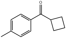 CYCLOBUTYL 4-METHYLPHENYL KETONE Structural