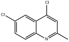 4,6-DICHLORO-2-METHYLQUINOLINE Structural