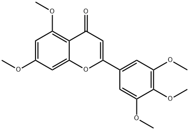 3',4',5',5,7-PENTAMETHOXYFLAVONE Structural