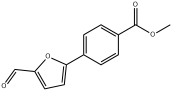 4-(5-FORMYL-FURAN-2-YL)-BENZOIC ACID METHYL ESTER Structural