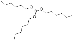 BORIC ACID TRI-N-HEXYL ESTER Structural