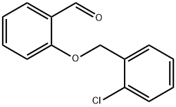 2-(2-CHLOROBENZYLOXY)BENZALDEHYDE Structural