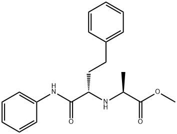 L-Alanine,N-[(1S)-3-phenyl-1-[(phenylamino)carbonyl]propyl]-,methylester(9CI) Structural
