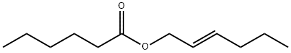 TRANS-2-HEXENYL HEXANOATE Structural