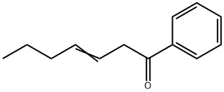 (E)-1-PHENYL-HEPT-3-EN-1-ONE Structural