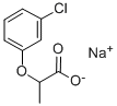 Sodium 2-(3-chlorophenoxy)propanoate