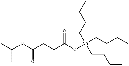 isopropyl 4-oxo-4-[(tributylstannyl)oxy]butyrate Structural