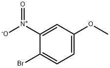 4-Bromo-3-nitroanisole Structural Picture