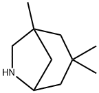 1,3,3-TRIMETHYL-6-AZA-BICYCLO[3.2.1]OCTANE Structural