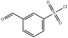 3-FORMYLBENZENESULFONYL CHLORIDE Structural