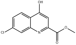 METHYL 7-CHLORO-4-HYDROXYQUINOLINE-2-CARBOXYLATE