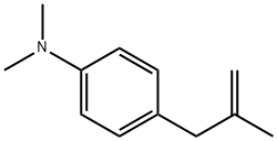 3-[(4-N,N-DIMETHYLAMINO)PHENYL]-2-METHYL-1-PROPENE Structural