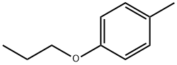Benzene, 1-methyl-4-propoxy- Structural