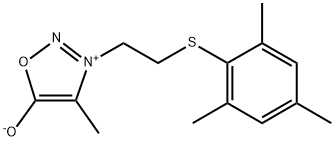 3-(2-(2,4,6-trimethylphenyl)thioethyl)-4-methylsydnone