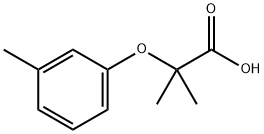 2-methyl-2-(3-methylphenoxy)propanoic acid Structural