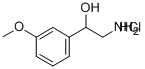 2-AMINO-1-(3-METHOXY-PHENYL)-ETHANOL HCL