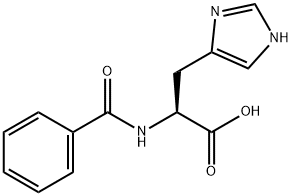 N-ALPHA-BENZOYL-L-HISTIDINE Structural