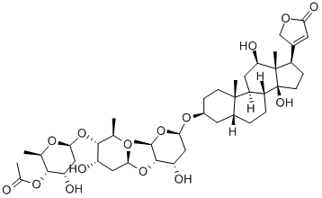 BETA-ACETYLDIGOXIN Structural