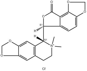 (-)-BICUCULLINE METHOCHLORIDE Structural