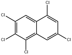 1,2,3,5,7-PENTACHLORONAPHTHALENE Structural