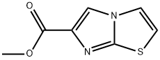 IMidazo[2,1-b]thiazole-6-carboxylic acid, Methyl ester Structural