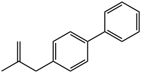 3-(4-BIPHENYL)-2-METHYL-1-PROPENE Structural