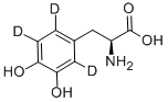 3-(3,4-DIHYDROXYPHENYL-2,5,6-D3)-L-ALANINE Structural