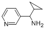 3-Pyridinemethanamine,alpha-cyclopropyl-(9CI) Structural