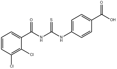 4-[[[(2,3-DICHLOROBENZOYL)AMINO]THIOXOMETHYL]AMINO]-BENZOIC ACID