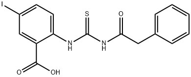 5-IODO-2-[[[(PHENYLACETYL)AMINO]THIOXOMETHYL]AMINO]-BENZOIC ACID