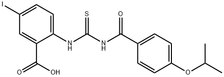 5-IODO-2-[[[[4-(1-METHYLETHOXY)BENZOYL]AMINO]THIOXOMETHYL]AMINO]-BENZOIC ACID