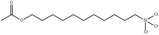 11-ACETOXYUNDECYLTRICHLOROSILANE Structural