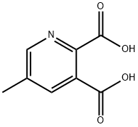 5-Methylpyridine-2,3-dicarboxylic acid Structural