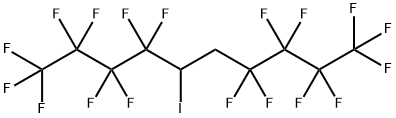 1-IODO-1,2-BIS(PERFLUORO-N-BUTYL)ETHANE Structural