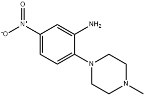 2-(4-METHYLPIPERAZIN-1-YL)-5-NITROANILINE Structural