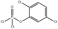 2,5-DICHLOROPHENYL DICHLOROPHOSPHATE, 97 Structural