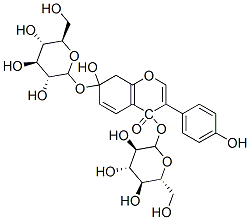 daidzein-4,7-diglucoside Structural