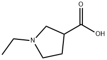 1-ETHYLPYRROLIDINE-3-CARBOXYLIC ACID Structural