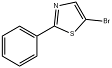 5-BROMO-2-PHENYLTHIAZOLE Structural