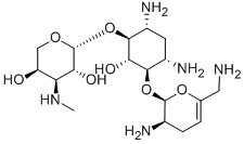 6-O-[3-Deoxy-3-(methylamino)-β-L-arabinopyranosyl]-4-O-(2,6-diamino-2,3,4,6-tetradeoxy-α-D-glycero-hexa-4-enopyranosyl)-2-deoxy-D-streptamine