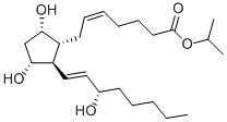 9ALPHA, 11ALPHA, 15S-TRIHYDROXY-PROSTA-5Z, 13E-DIEN-1-OIC ACID, ISOPROPYL ESTER