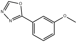 1,3,4-OXADIAZOLE, 2-(3-METHOXYPHENYL)- Structural