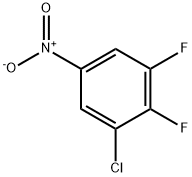 3-Chloro-4,5-difluoronitrobenzene Structural