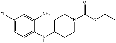 ethyl 4-[(2-amino-4-chlorophenyl)amino]piperidine-1-carboxylate     