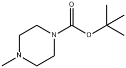 1-Boc-4-methylpiperazine Structural